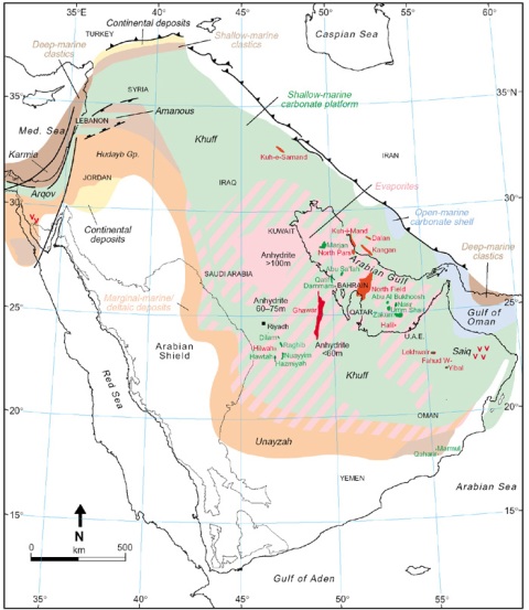 Permian Arabian peninsula