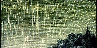 1833 meteor shower