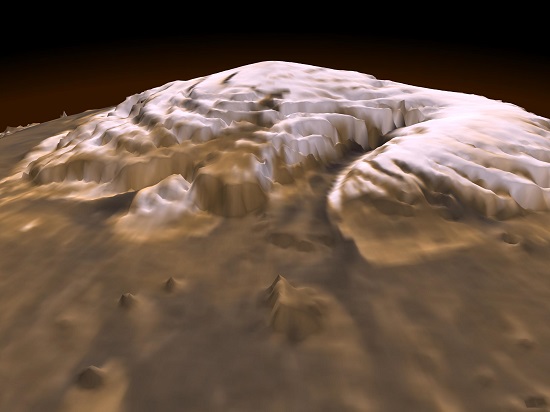 Mars ice layers