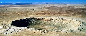 crater in Arizona