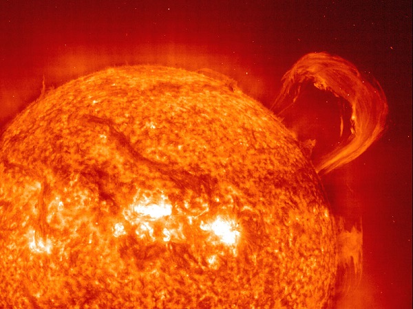 solar prominence