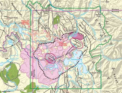 Yellowstone caldera