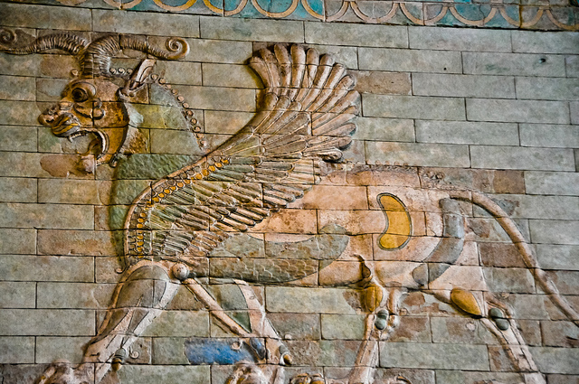 winged lion